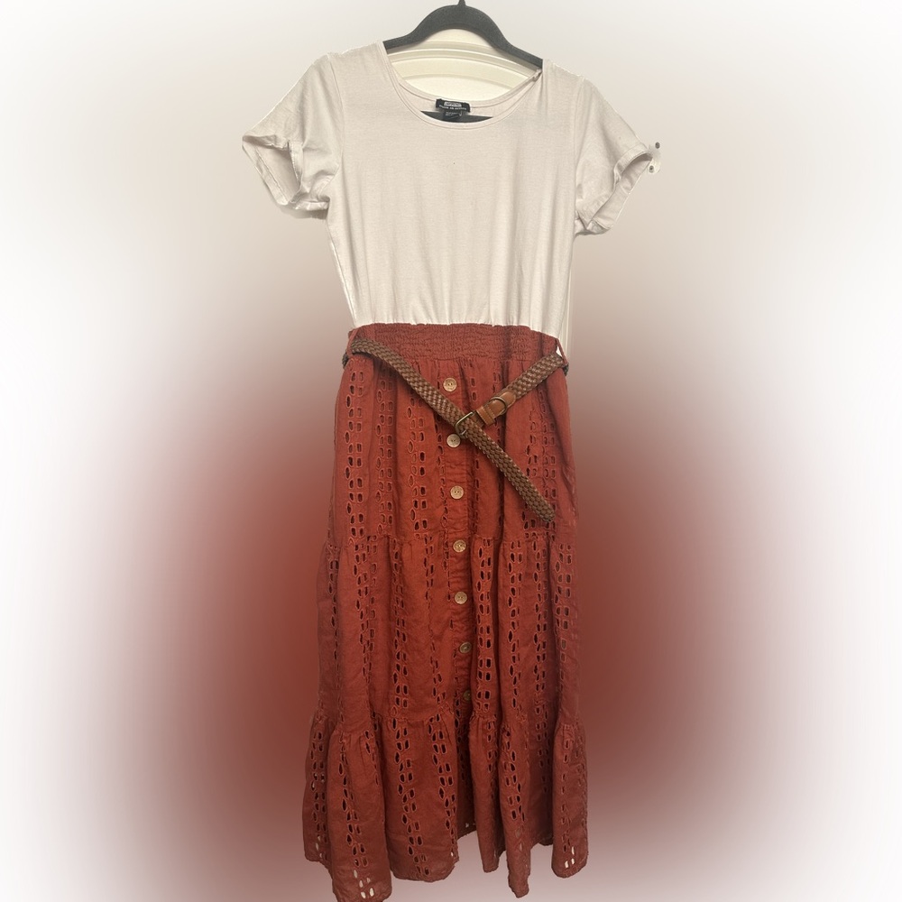NAOO dress with belt size xl (Jn26)